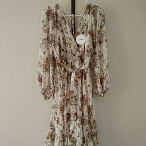 Morning Lavender long sleeve midi maxi dress